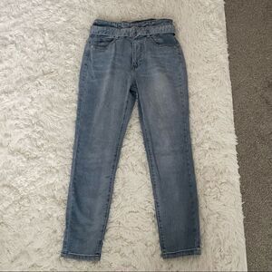 3/$45 Ardene high waisted skinny jeans with denim belt
